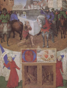 Jean Fouquet st Martin From the Hours of Etienne Chevalier (mk05)